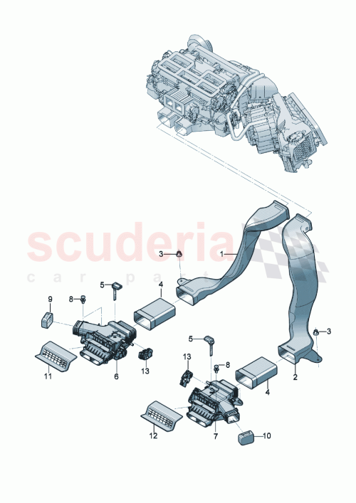 Part Diagram for Bentley 971819924A