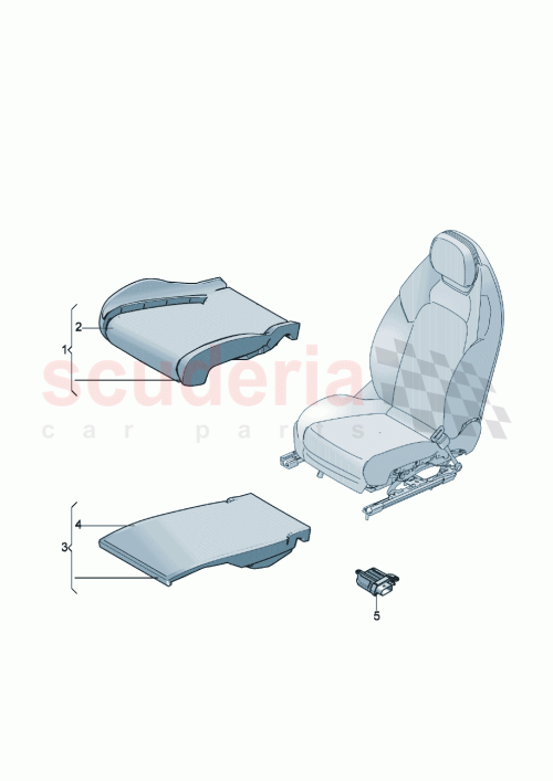 Part Diagram for Bentley 3SD959415C