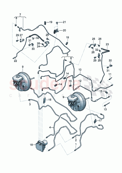 Part Diagram for Bentley 99735533101