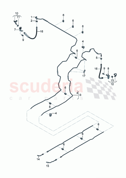 Part Diagram for Bentley 971614705K