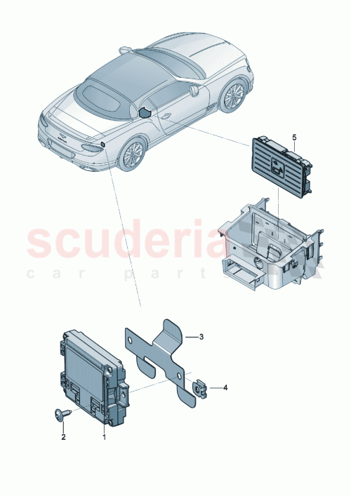Part Diagram for Bentley 4N0035456G