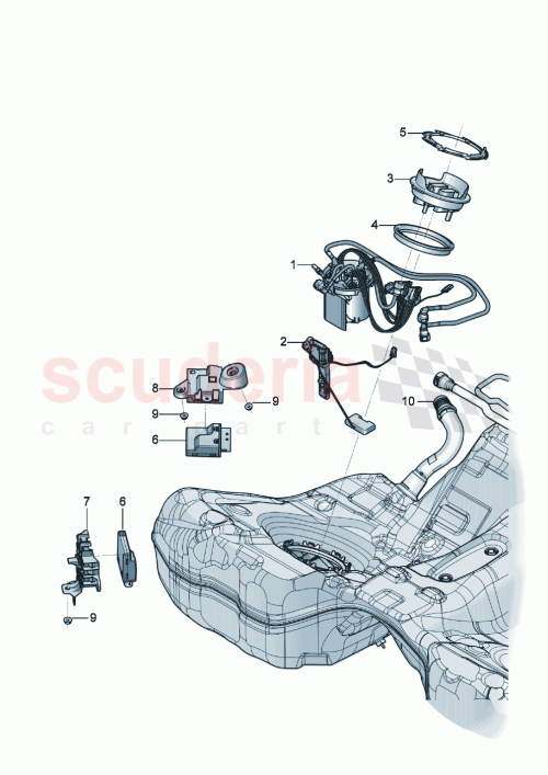 Part Diagram for Bentley 975919088P