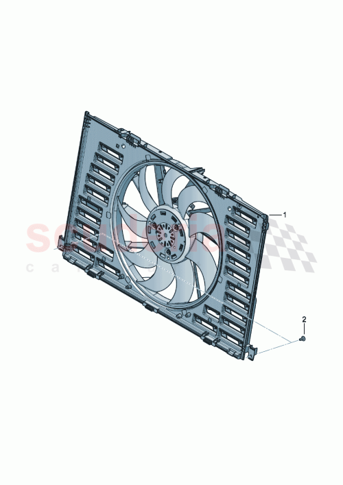 Part Diagram for Bentley 976121203E