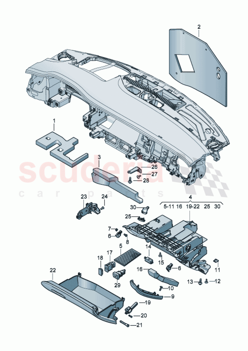 Part Diagram for Bentley 3SB 857 035 R