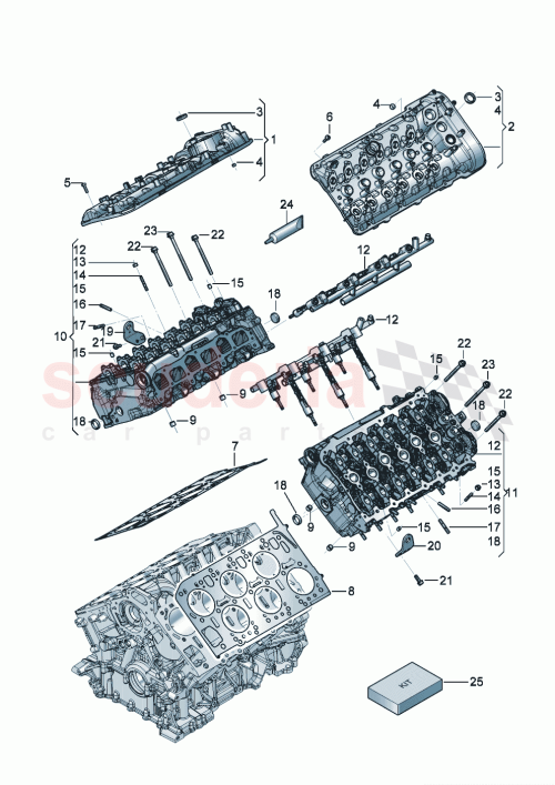 Part Diagram for Bentley 07P103793
