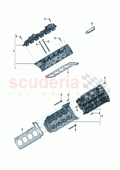 Part Diagram for Bentley 0P2103383H