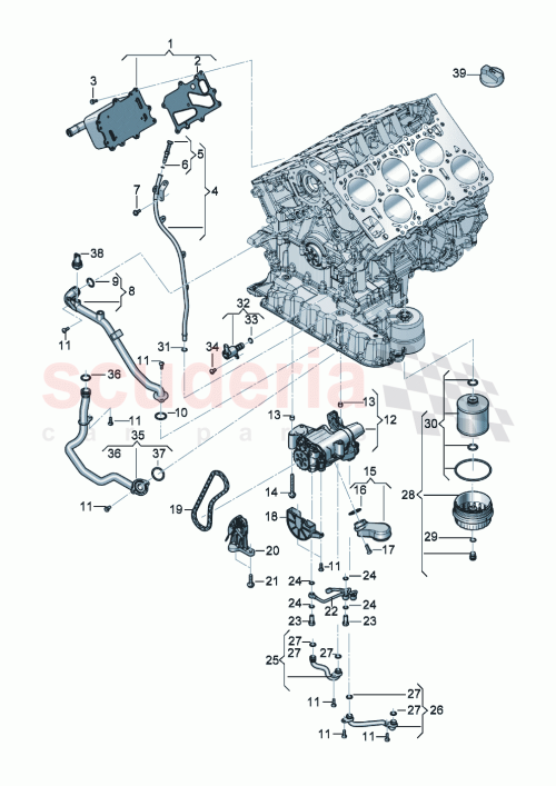 Part Diagram for Bentley 07P115228B