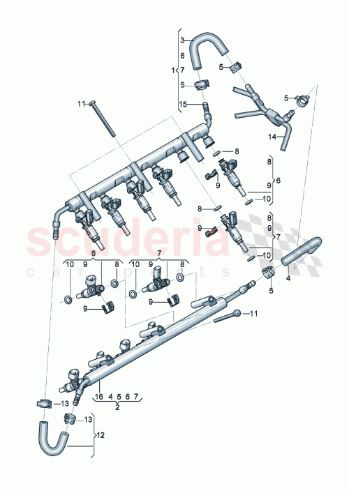 Part Diagram for Bentley 07P133315H