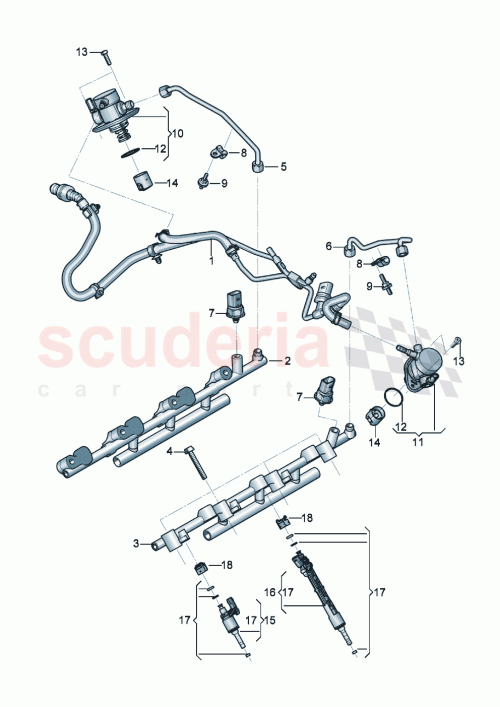 Part Diagram for Bentley 07P906036P