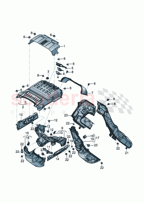 Part Diagram for Bentley 971119643