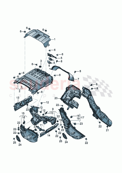 Part Diagram for Bentley 971119535