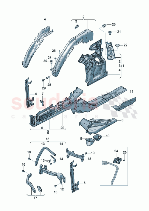 Part Diagram for Bentley 975802747