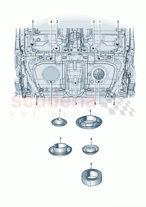 Part Diagram for Bentley 298201063