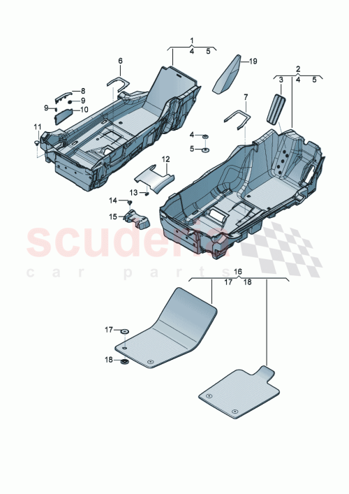 Part Diagram for Bentley 971 864 778