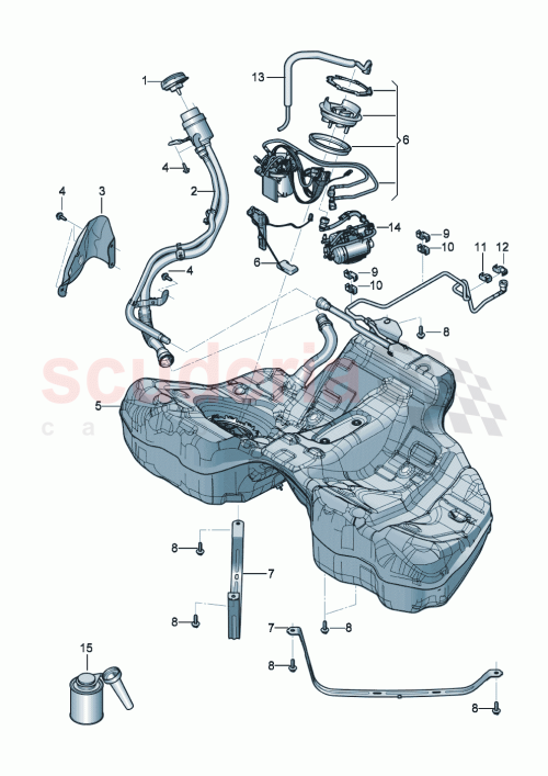 Part Diagram for Bentley 975129177F