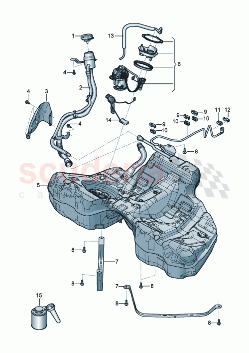 Part Diagram for Bentley 975201022N