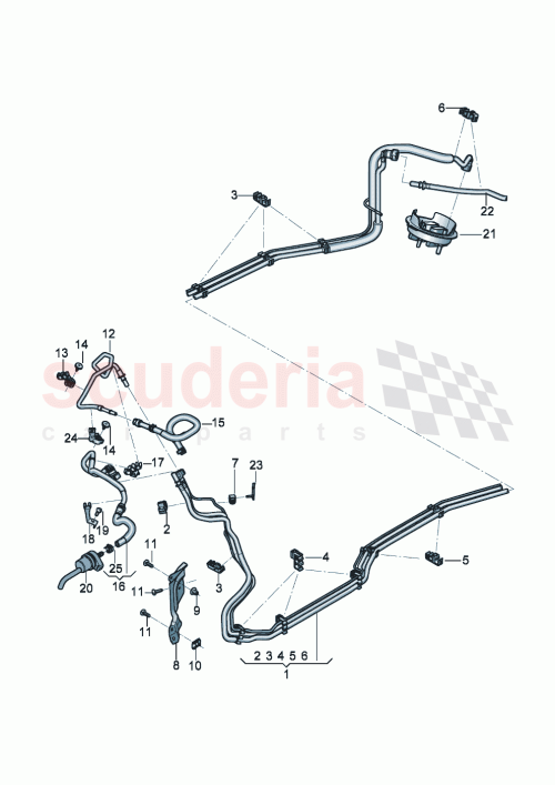 Part Diagram for Bentley 971 130 179 A