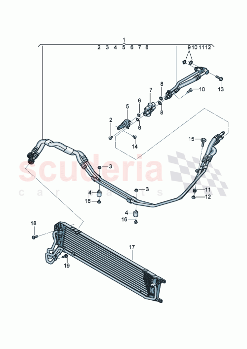 Part Diagram for Bentley 3SA317809A