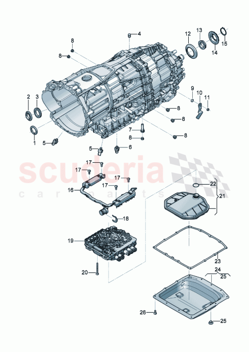 Part Diagram for Bentley 0DS317189