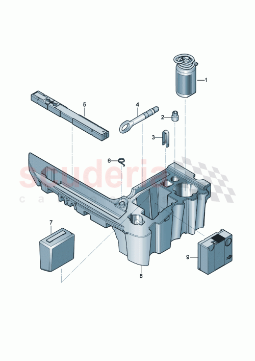 Part Diagram for Bentley 3SD012123D