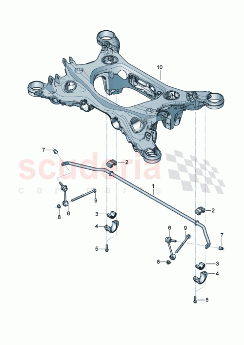 Part Diagram for Bentley 971511025J
