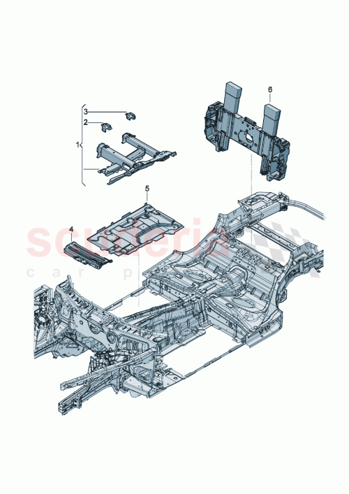 Part Diagram for Bentley 975802226Y
