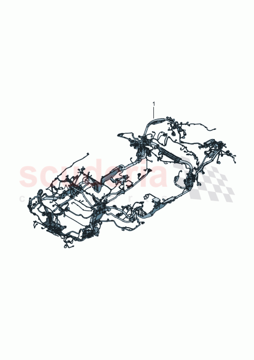 Part Diagram for Bentley 3SB 970 000 P
