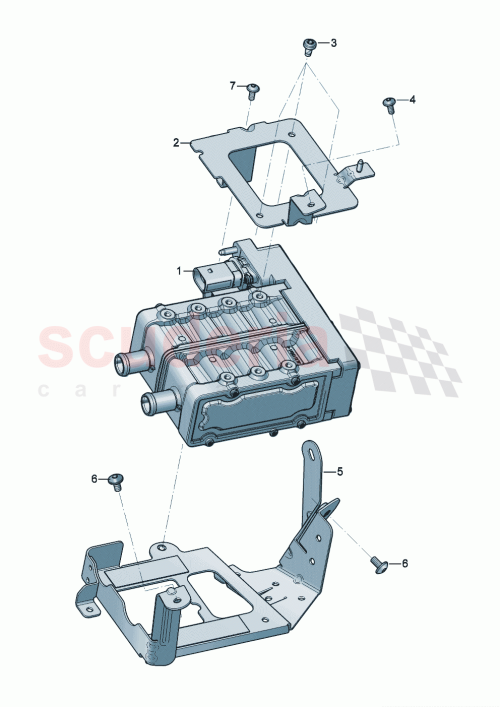 Part Diagram for Bentley 3SA 915 371