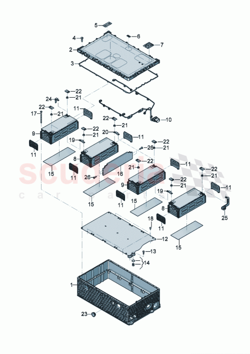 Part Diagram for Bentley 12E010849G