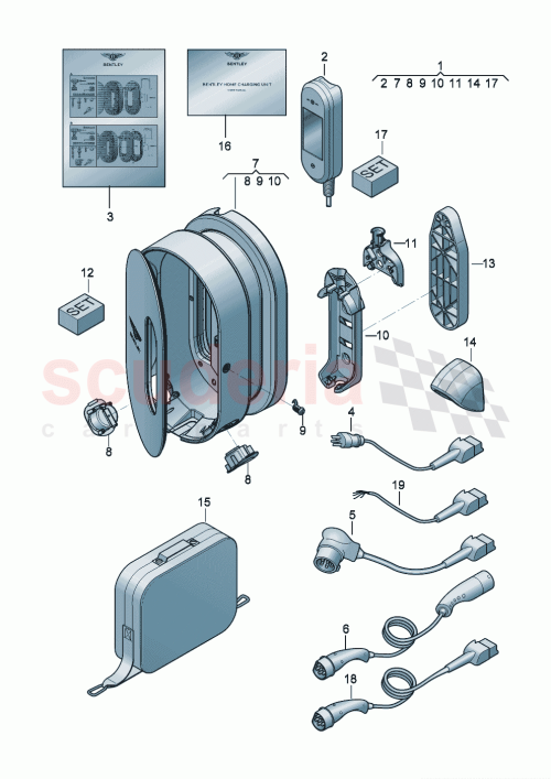Part Diagram for Bentley 7PP971678FP