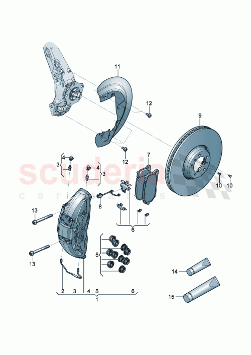 Part Diagram for Bentley 7L6698471D