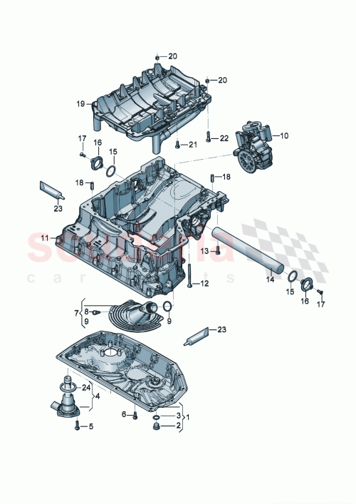 Part Diagram for Bentley 06M103603AL