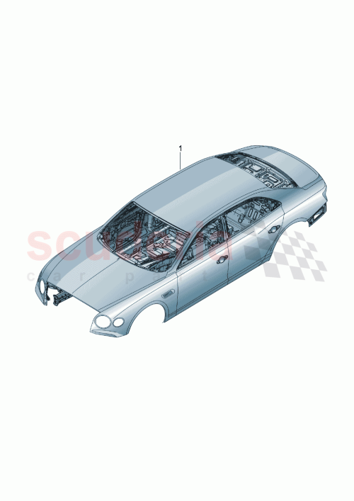 Part Diagram for Bentley 3SE 800 433