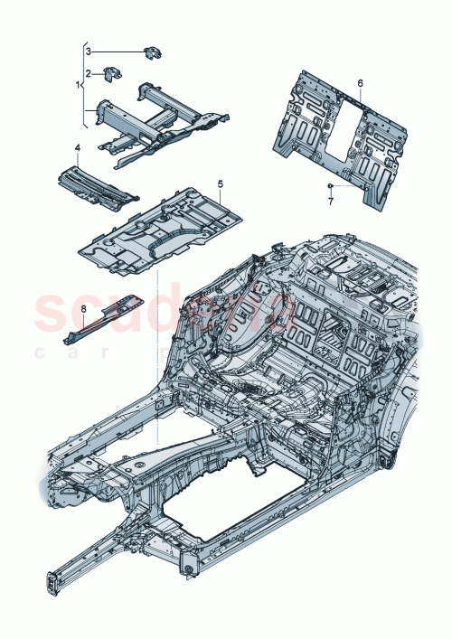 Part Diagram for Bentley N91043201