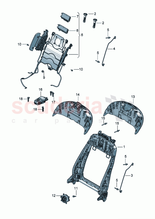 Part Diagram for Bentley 3SE881731G