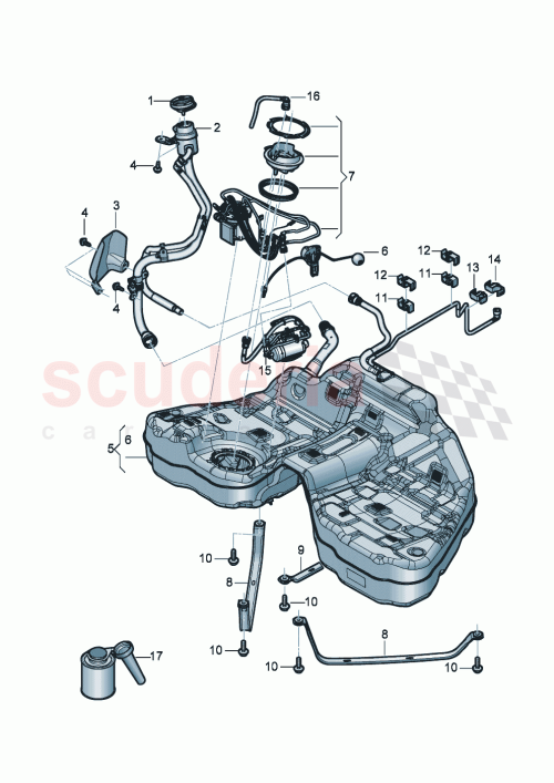 Part Diagram for Bentley 975201022S