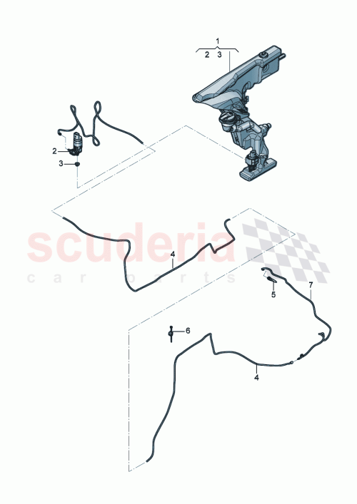 Part Diagram for Bentley 3SE955960