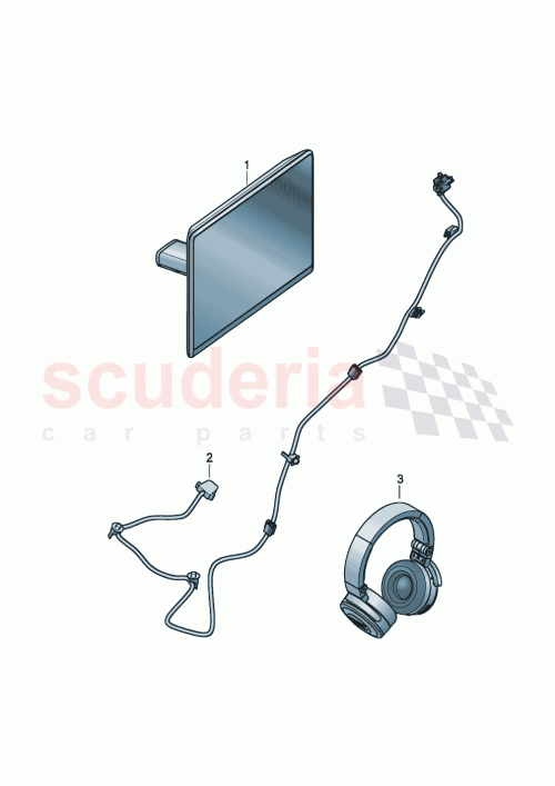 Part Diagram for Bentley 3SE970732N