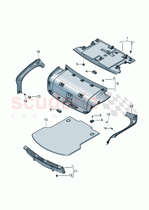 Part Diagram for Bentley 3SE863675A
