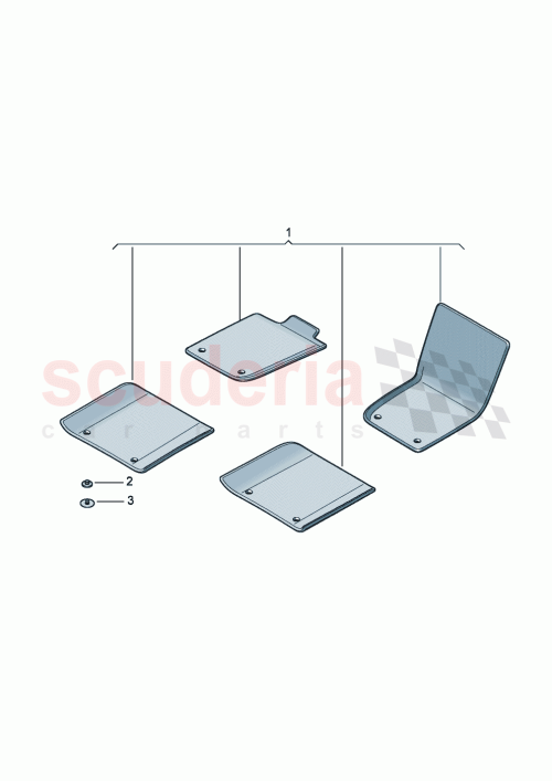 Part Diagram for Bentley 3SC 863 691 C