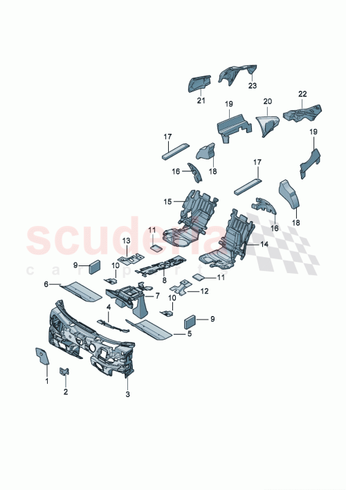Part Diagram for Bentley 3SE863816A