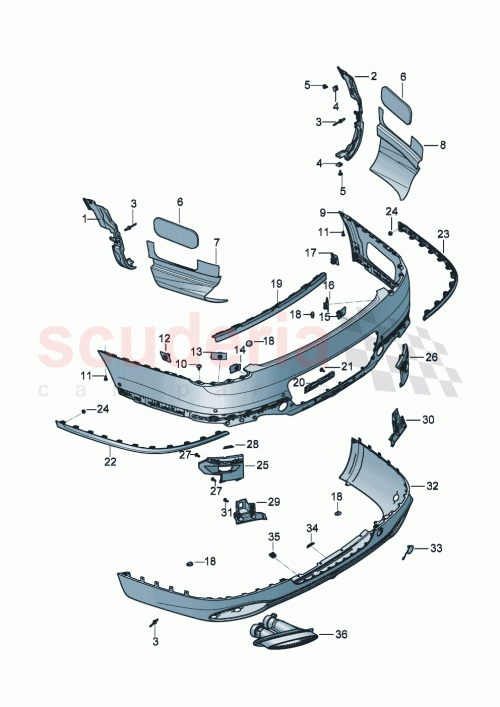 Part Diagram for Bentley 3SE919291