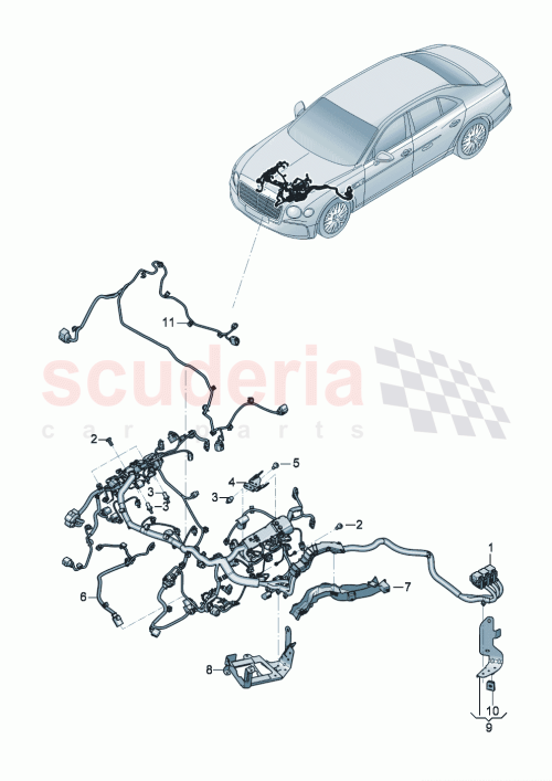 Part Diagram for Bentley 06M971502A