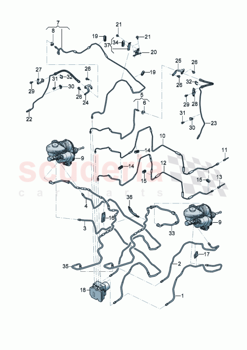 Part Diagram for Bentley 3SC 614 726