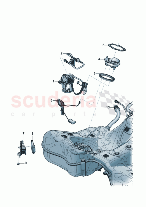 Part Diagram for Bentley 971919845