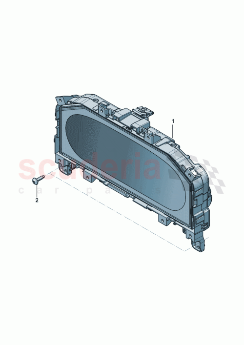 Part Diagram for Bentley 3SA920800