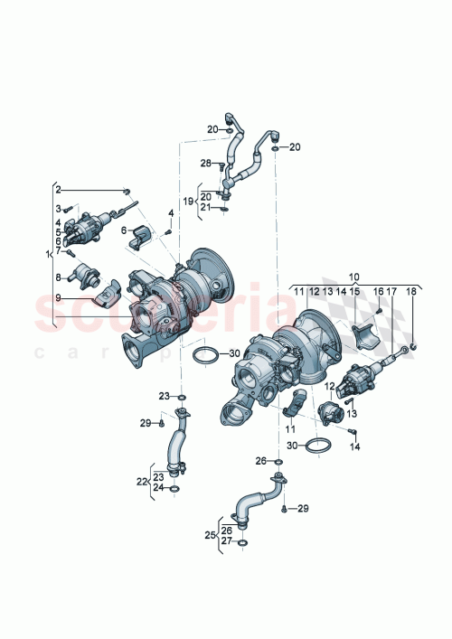 Part Diagram for Bentley 0P2145325AA