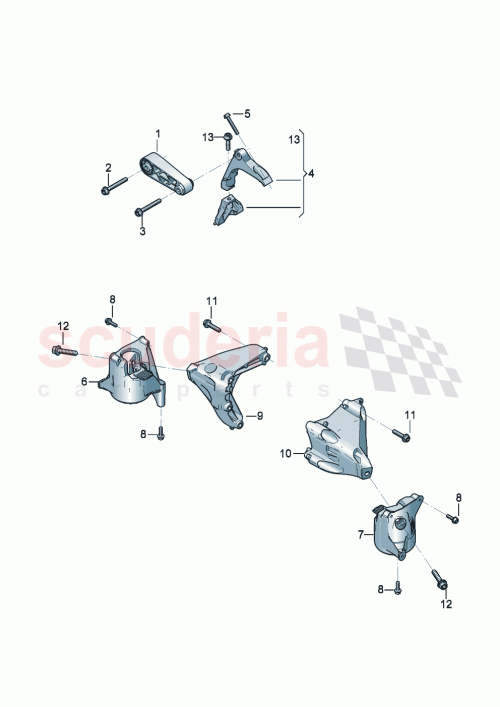 Part Diagram for Bentley 976199384B