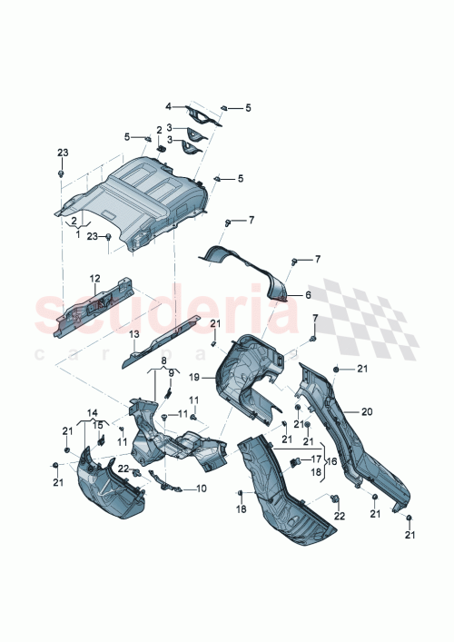 Part Diagram for Bentley 976119213A