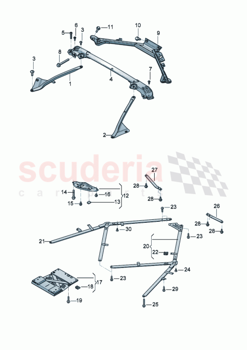 Part Diagram for Bentley 971 803 228 A